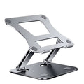 Laptop Stand Adjustable Aluminum Alloy Notebook Tablet Stand up to 17 Inch Laptop Portable Fold Holder Cooling Bracket Support