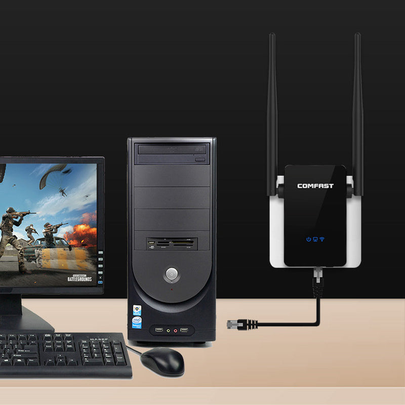 One Machine, Three-Purpose Home WIFI Signal Amplifier, Wireless Network Enhancer, Dual-Band Gigabit Router Extender, WIFI Signal Enhancement Amplifier, TV Network