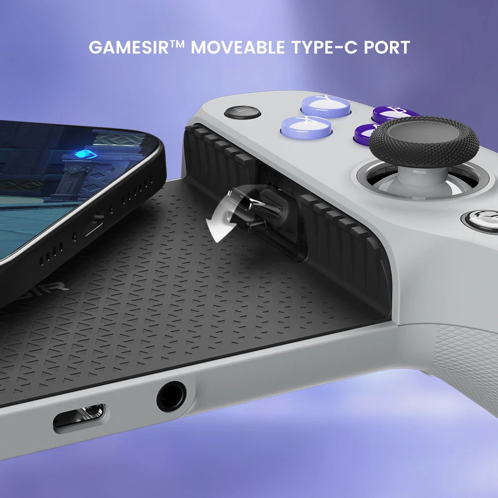 Gamesir G8 Galileo Cellphone Gamepad Game Controller with  Effect Joystick for Iphone 15 Android Mobile Phone Cloud Gaming