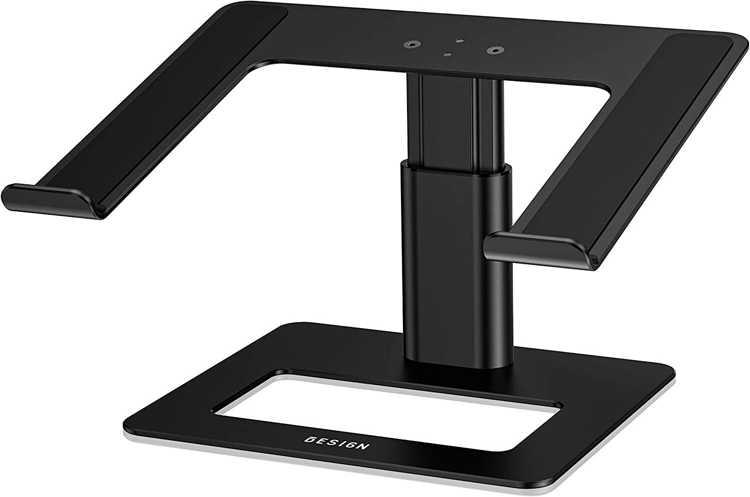 Aluminum Laptop Stand, Ergonomic Adjustable Notebook Stand, Riser Ho